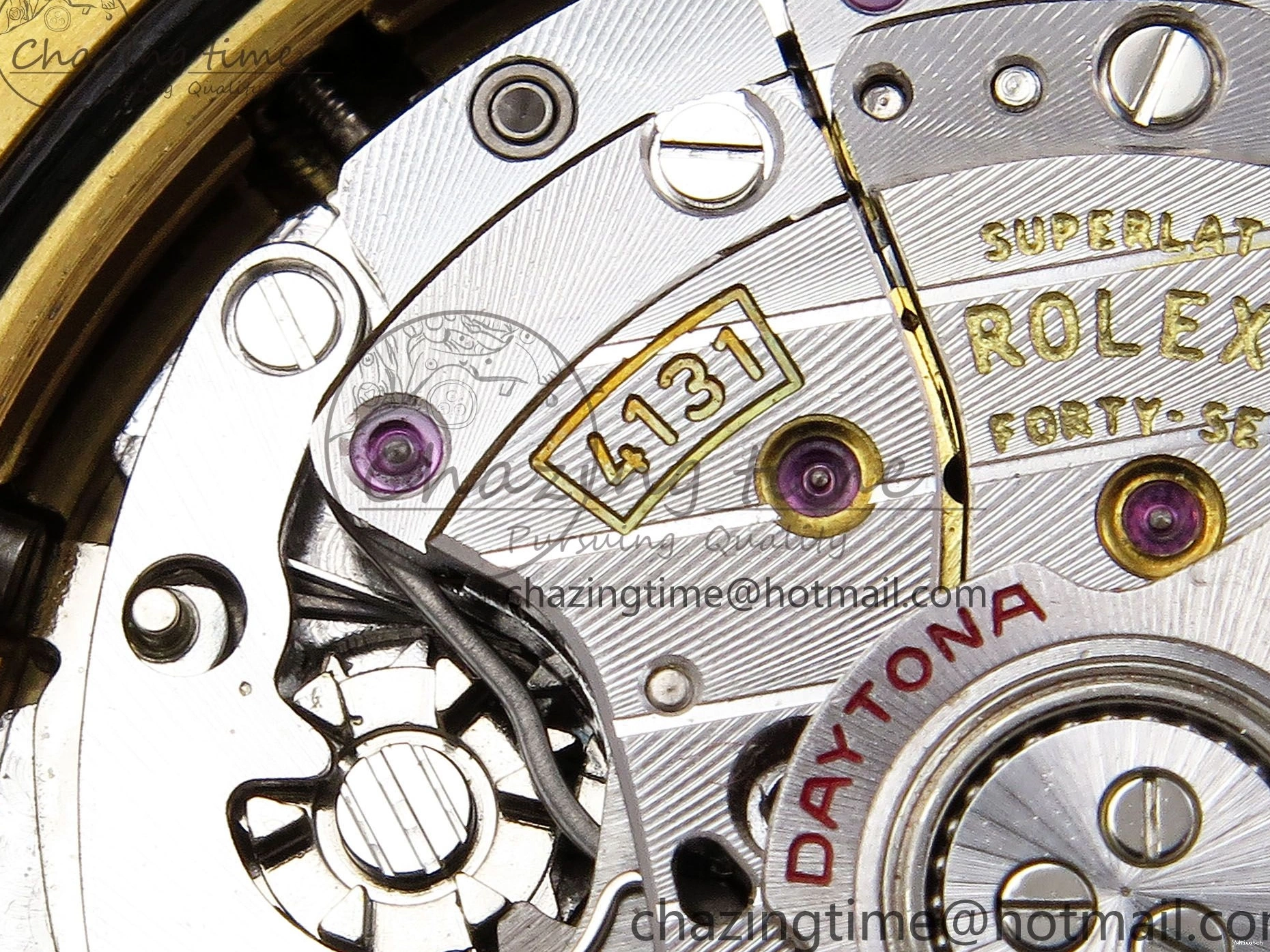 Dial 1:1 V5 White 126508 Best YG Edition SH4131 Daytona on QF Braclet 0902